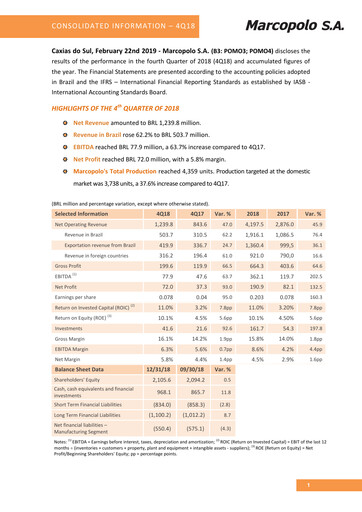 Thumbnail Marcopolo Quarterly Report 2018-q4