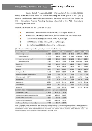 Thumbnail Marcopolo Quarterly Report 2022-q4