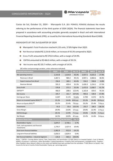 Thumbnail Marcopolo Quarterly Report 2024-q3