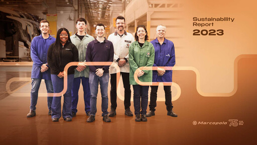 Miniature Marcopolo Rapport de durabilité 2023