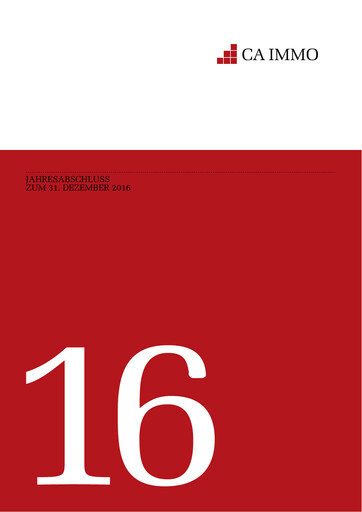 Thumbnail CA Immo
 Financial Statement 2016