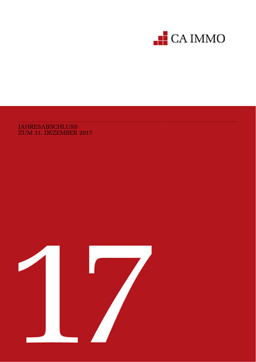 Thumbnail CA Immo
 Financial Statement 2017
