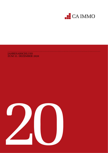 Thumbnail CA Immo
 Financial Statement 2020