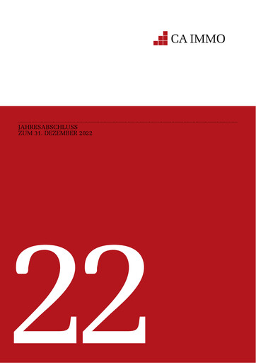 Thumbnail CA Immo
 Financial Statement 2022