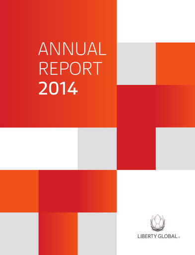 Thumbnail Liberty Global Annual Report 2014