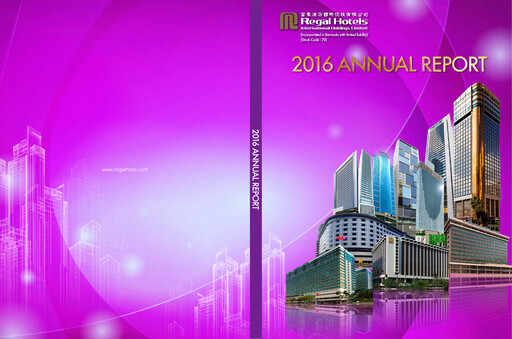Miniature Regal Hotels International Rapport annuel 2016