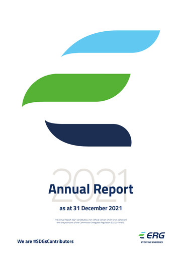 Thumbnail ERG Annual Report 2021