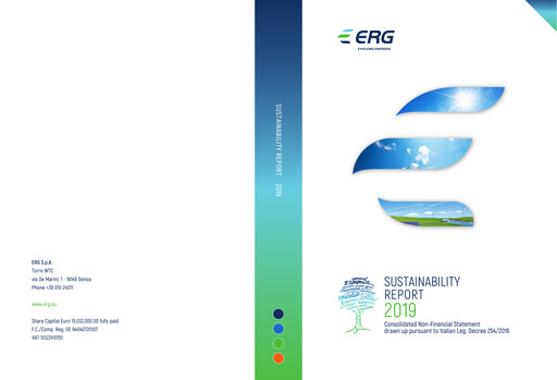 Thumbnail ERG Sustainability Report 2019
