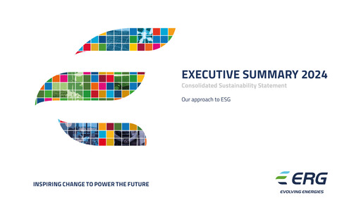 Thumbnail ERG Sustainability Report 2024