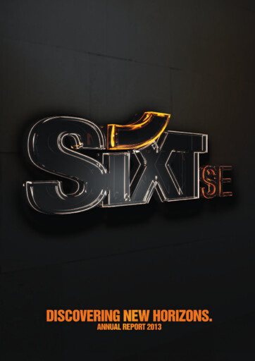 Thumbnail Sixt Annual Report 2013