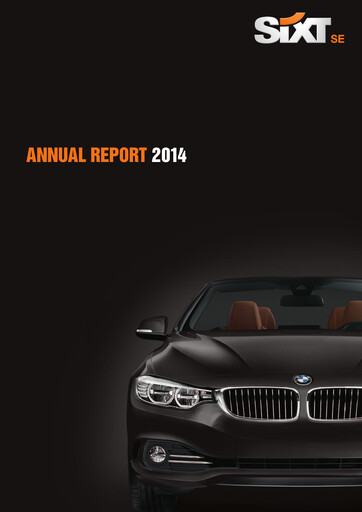 Thumbnail Sixt Annual Report 2014