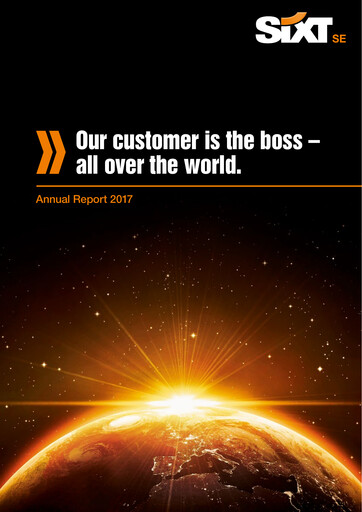 Thumbnail Sixt Annual Report 2017