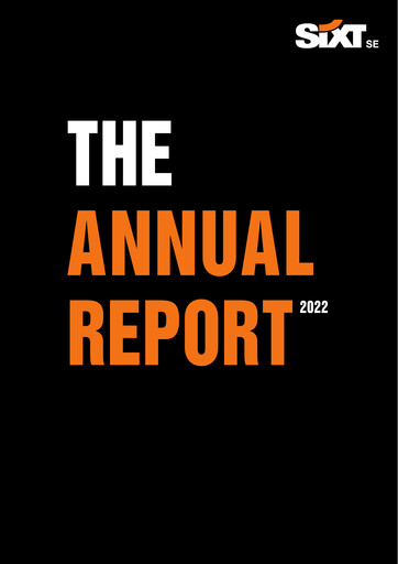Thumbnail Sixt Annual Report 2022