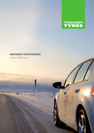 Thumbnail Nokian Tyres
 Annual Report 2010