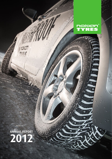 Thumbnail Nokian Tyres
 Annual Report 2012