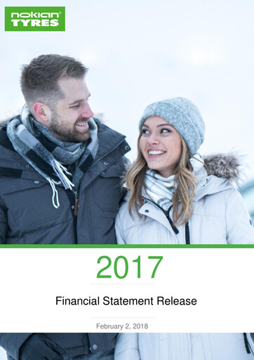 Thumbnail Nokian Tyres
 Financial Statement 2017