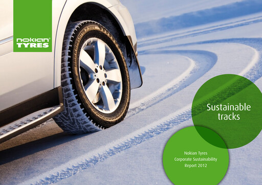 Miniature Nokian Tyres
 Rapport de durabilité 2012