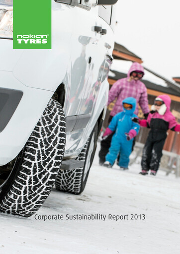 Miniature Nokian Tyres
 Rapport de durabilité 2013