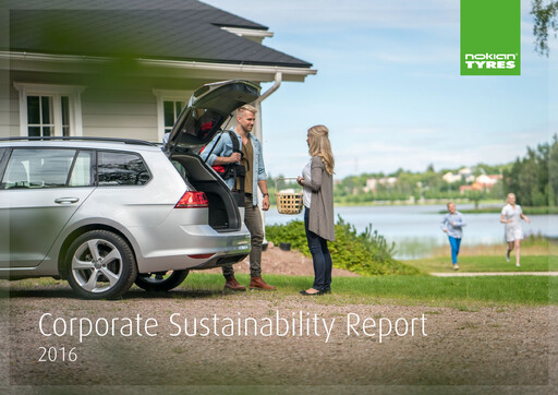 Miniature Nokian Tyres
 Rapport de durabilité 2016