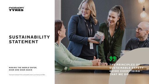 Miniature Nokian Tyres
 Rapport de durabilité 2024