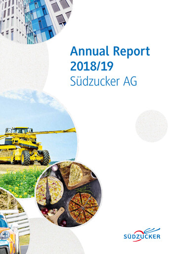 Thumbnail Südzucker Annual Report 2018-2019