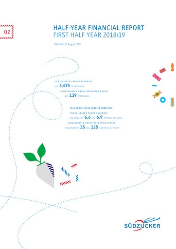 Thumbnail Südzucker Half-year Report 2018-h1