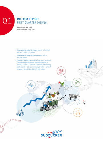 Thumbnail Südzucker Quarterly Report 2015-q1