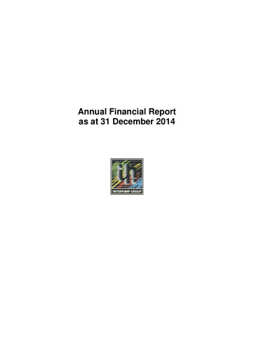 Thumbnail Interpump Group Annual Report 2014