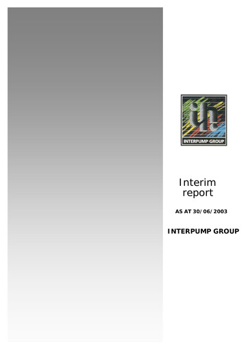 Thumbnail Interpump Group Half-year Report 2003-h1