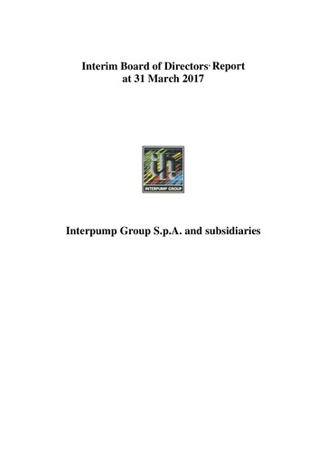 Thumbnail Interpump Group Quarterly Report 2017-q1