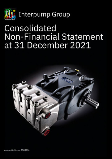 Thumbnail Interpump Group Sustainability Report 2021