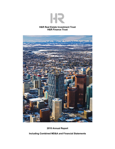 Thumbnail H&R REIT Annual Report 2010