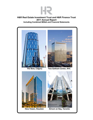 Thumbnail H&R REIT Annual Report 2011
