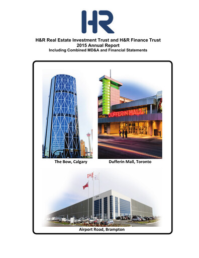 Thumbnail H&R REIT Annual Report 2015