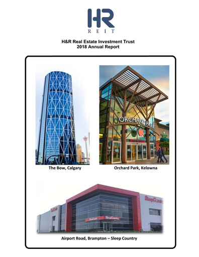 Thumbnail H&R REIT Annual Report 2018