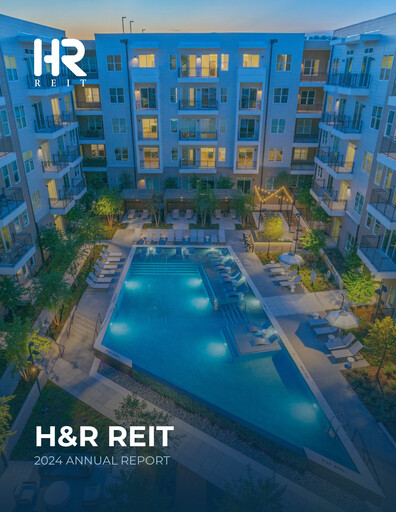 Thumbnail H&R REIT Annual Report 2024