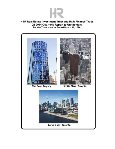 Miniature H&R REIT Rapport trimestriel 2014-q1
