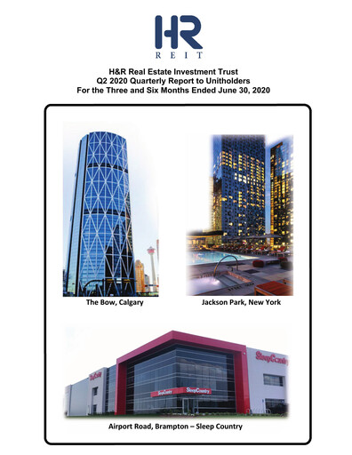 Miniature H&R REIT Rapport trimestriel 2020-q2
