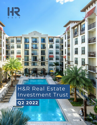 Miniature H&R REIT Rapport trimestriel 2022-q2