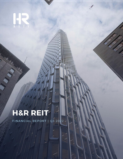 Miniature H&R REIT Rapport trimestriel 2022-q3