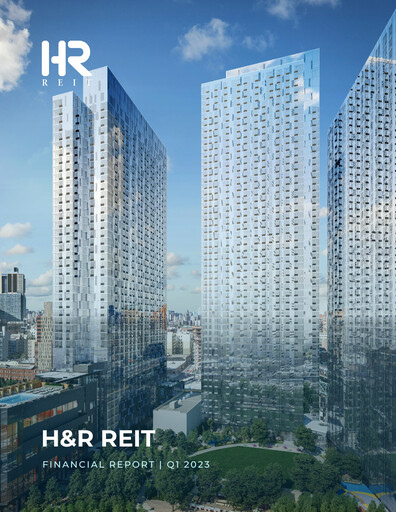 Miniature H&R REIT Rapport trimestriel 2023-q1