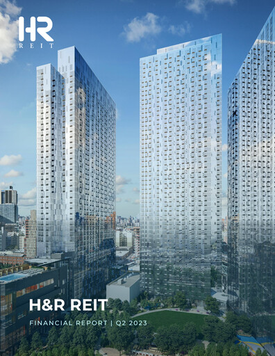 Miniature H&R REIT Rapport trimestriel 2023-q2