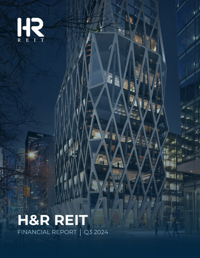 Miniature H&R REIT Rapport trimestriel 2024-q3