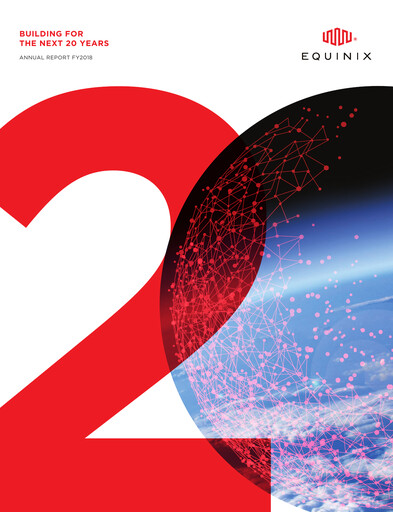 Miniature Equinix Rapport annuel fy2018