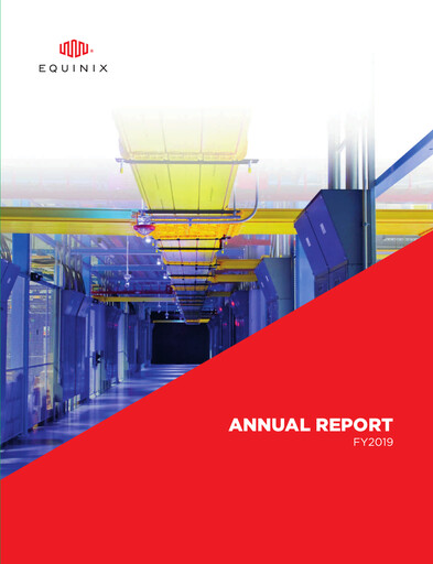 Miniature Equinix Rapport annuel fy2019