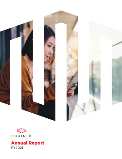Miniature Equinix Rapport annuel fy2021