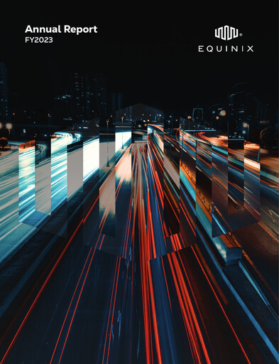 Miniature Equinix Rapport annuel fy2023