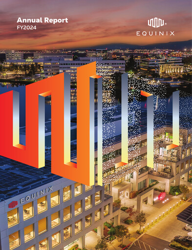 Miniature Equinix Rapport annuel fy2024