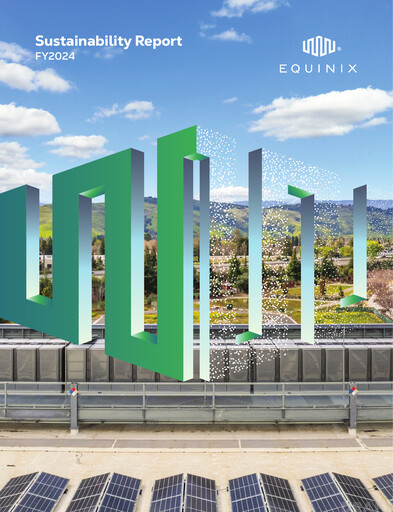 Miniature Equinix Rapport de durabilité fy2024