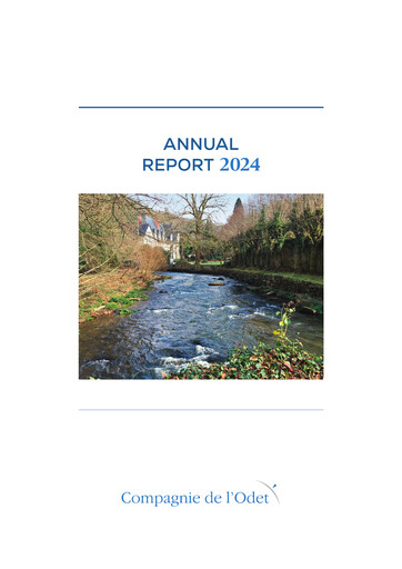 Thumbnail Compagnie de l'Odet Annual Report 2024